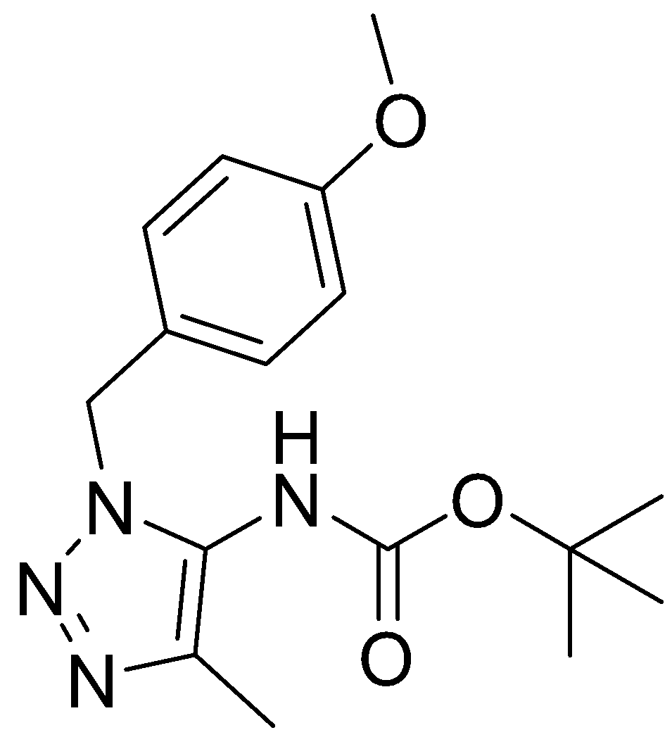 tert-butyl (1-(4-methoxybenzyl)-4-methyl-1H-1,2,3-triazol-5-yl)carbamate