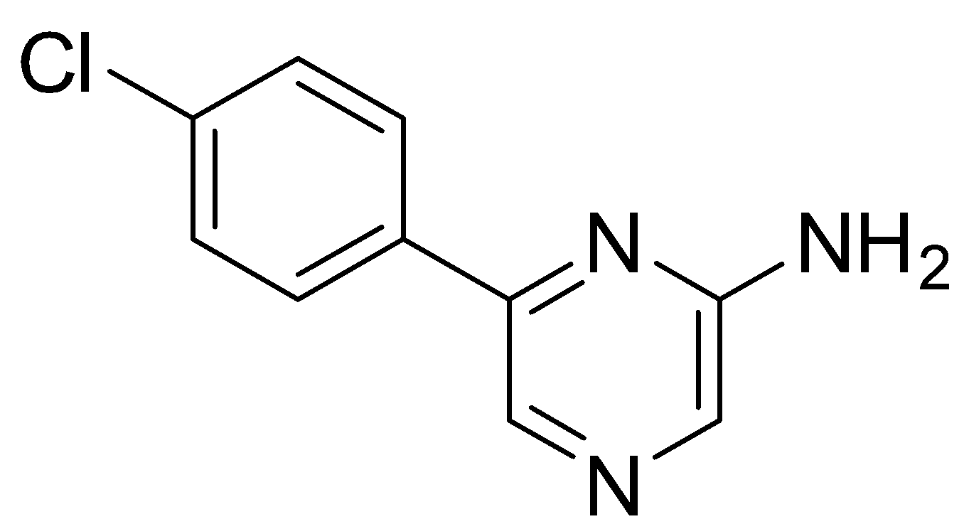 6-(4-Chlorophenyl)pyrazin-2-amine