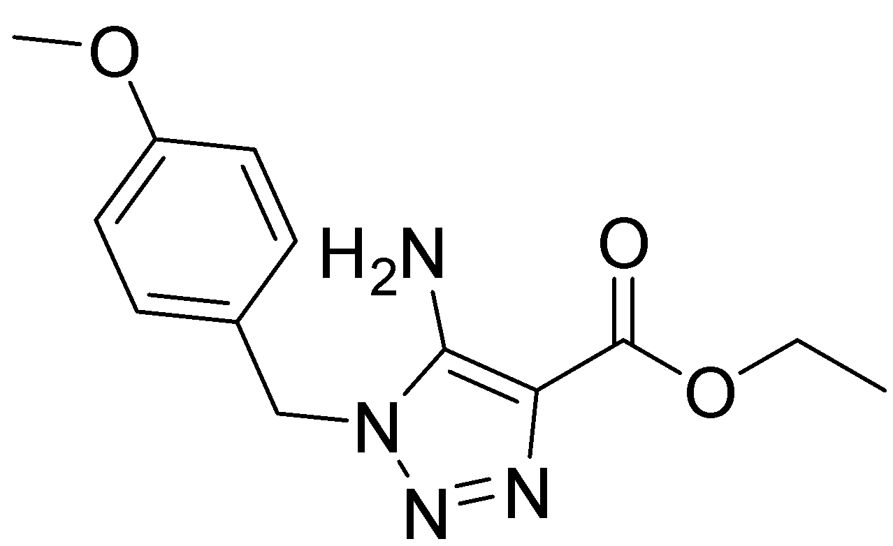 ethyl 5-amino-1-(4-methoxybenzyl)-1H-1,2,3-triazole-4-carboxylate