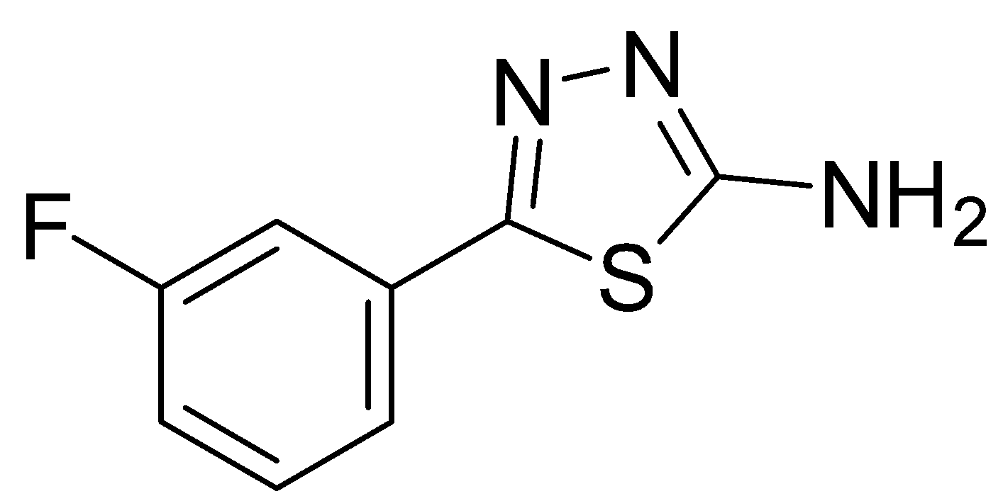 5-(3-fluorophenyl)-1,3,4-thiadiazol-2-amine