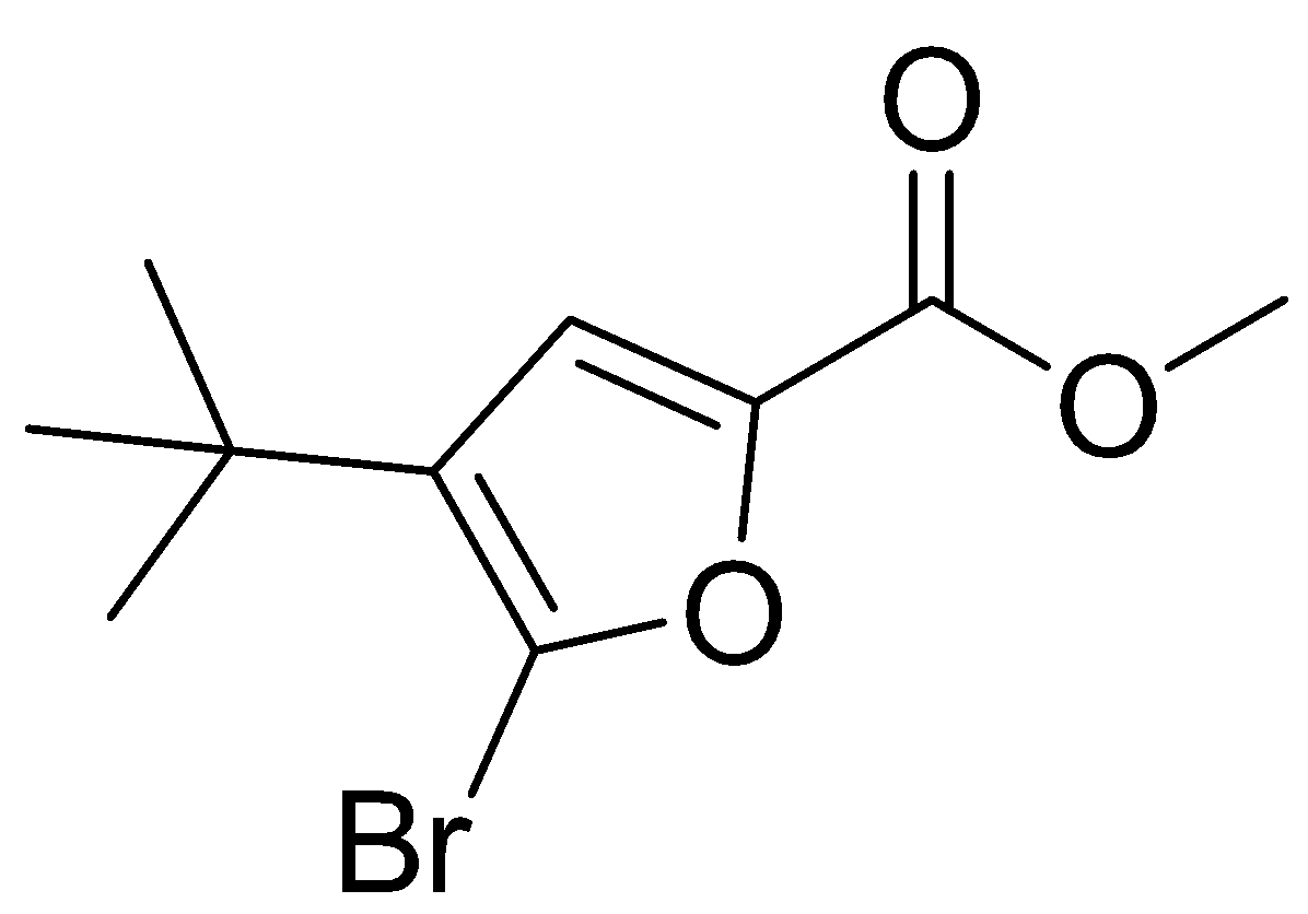 methyl 5-bromo-4-(tert-butyl)furan-2-carboxylate