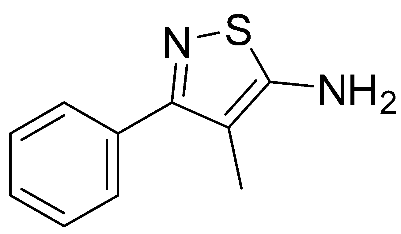 4-methyl-3-phenylisothiazol-5-amine