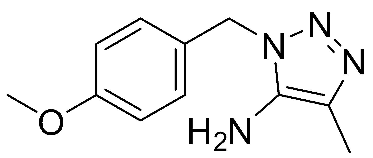 1-(4-methoxybenzyl)-4-methyl-1H-1,2,3-triazol-5-amine