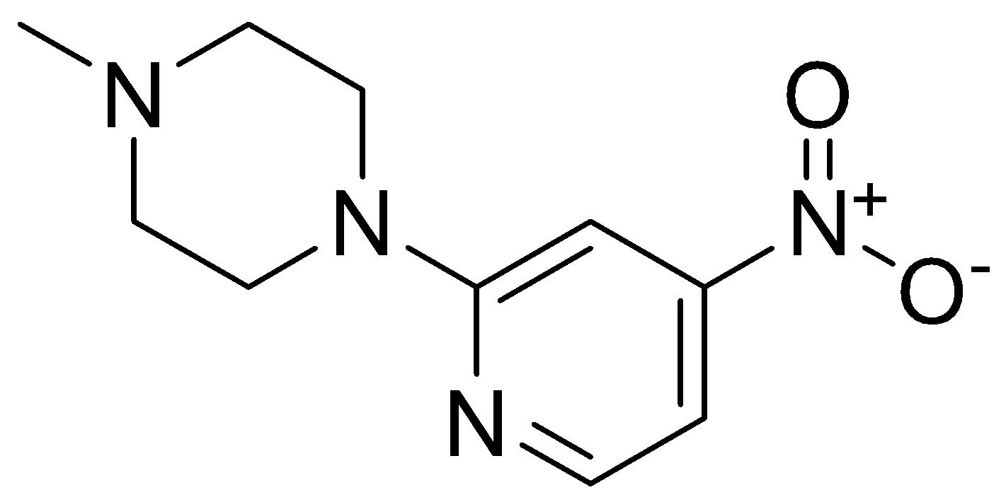 1-methyl-4-(4-nitropyridin-2-yl)piperazine