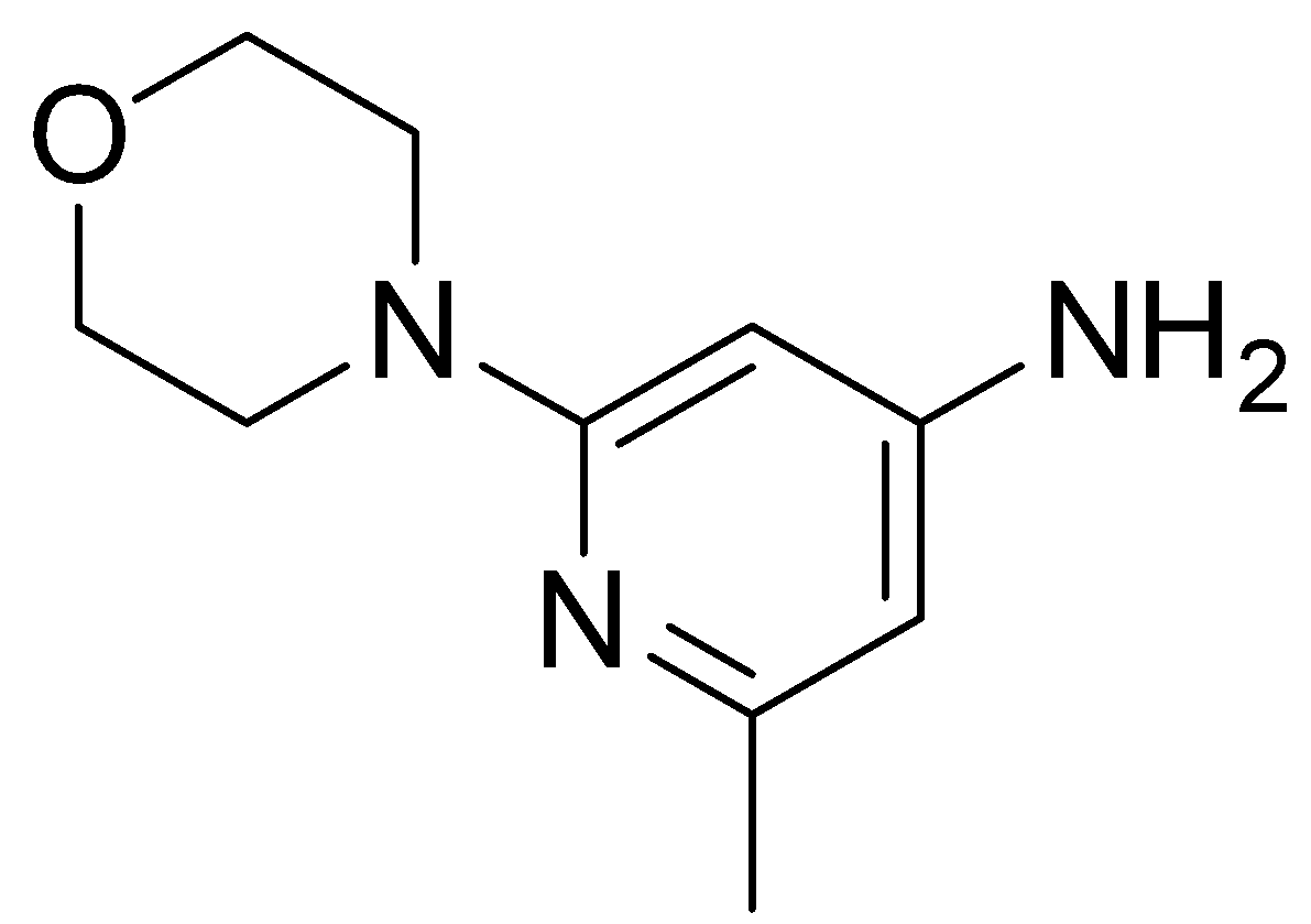 2-methyl-6-morpholinopyridin-4-amine